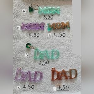 Resin Crafted Mom and Dad